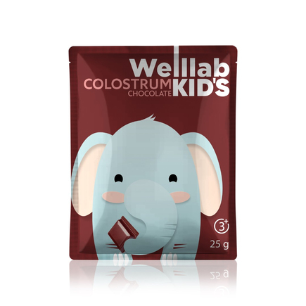 Детский напиток WELLLAB KIDS COLOSTRUM со вкусом «Шоколад», 5 саше