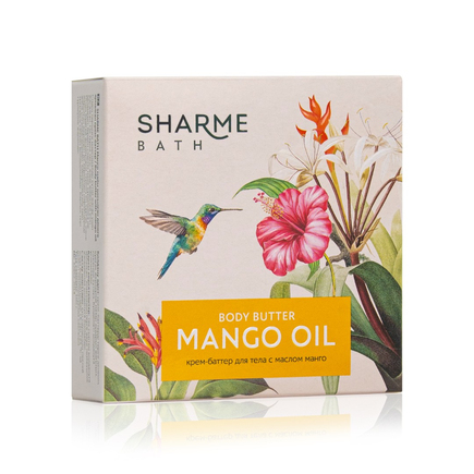 Крем-баттер для тела Sharme Bath с маслом манго, 100 г